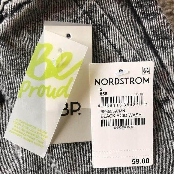 BP. BE PROUD Gender Inclusive Denim Cargo Pants Sizes S, XS - Picture 8 of 8